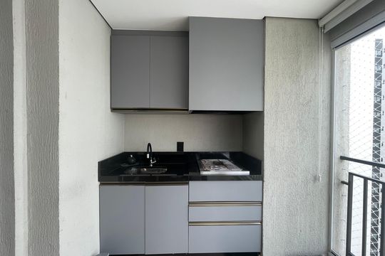 Varanda da Sala de apartamento à venda com 3 quartos, 80m² em Centro, Guarulhos
