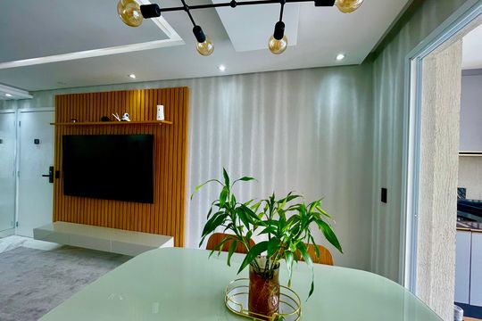 Sala de Jantar de apartamento à venda com 3 quartos, 80m² em Centro, Guarulhos