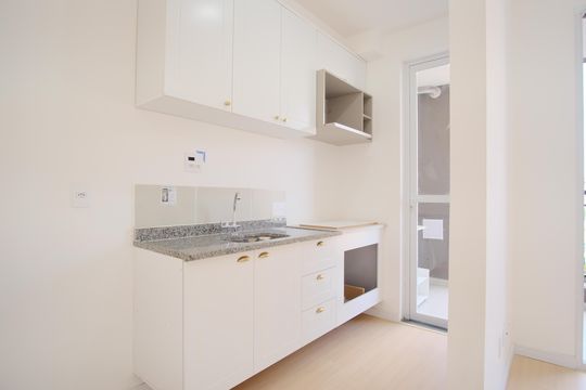 Cozinha de apartamento para alugar com 2 quartos, 44m² em Tatuapé, São Paulo