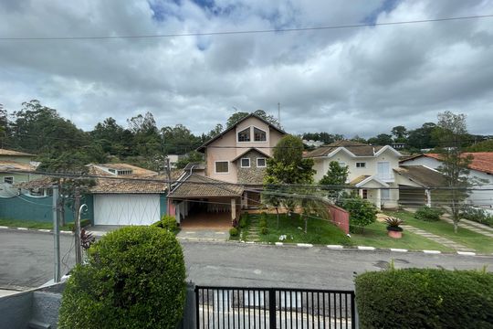 Vista da Sala de casa de condomínio para alugar com 3 quartos, 600m² em Parque Sao Paulo, Cotia