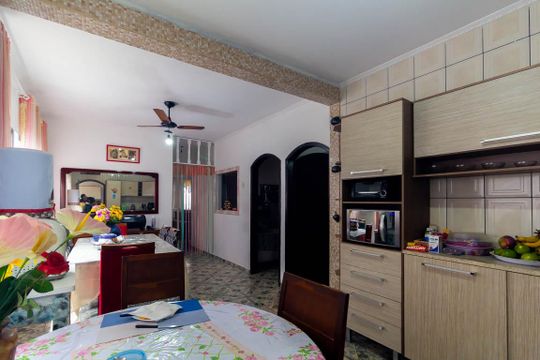 Sala de Jantar de casa à venda com 2 quartos, 105m² em Jardim Cotiana, São Paulo
