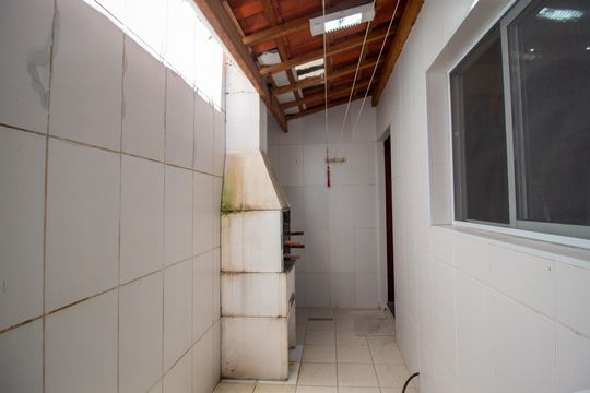 Churrasqueira de casa de condomínio para alugar com 2 quartos, 75m² em Jardim Karolyne, Votorantim
