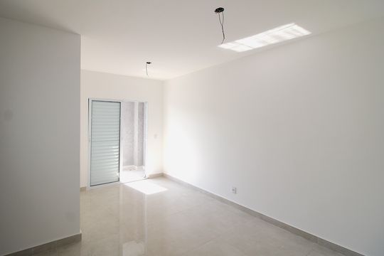 Sala / Cozinha de apartamento à venda com 1 quarto, 34m² em Vila Isolina Mazzei, São Paulo
