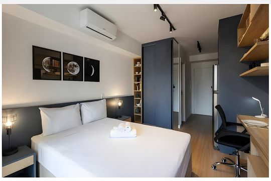 Apartamento para alugar com 1 quarto, 28m² em Campo Belo, São Paulo