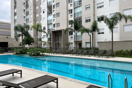 Área comum - Piscina de apartamento à venda com 2 quartos, 50m² em Água Branca, São Paulo