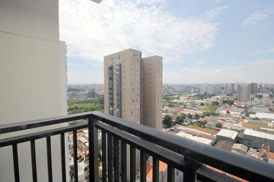 Varanda da Área de Serviço de apartamento à venda com 3 quartos, 93m² em Campestre, Santo André