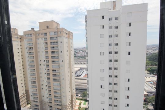 Vista da Suite 2 de apartamento à venda com 3 quartos, 93m² em Campestre, Santo André