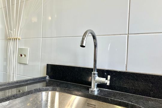 Área de Serviço de apartamento à venda com 1 quarto, 54m² em Vila Alexandria, São Paulo