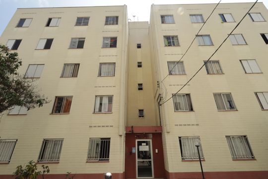 Fachada do bloco de apartamento à venda com 2 quartos, 55m² em Lauzane Paulista, São Paulo