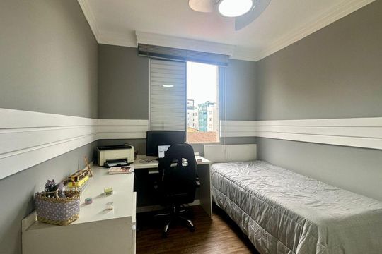 Quarto  de apartamento à venda com 4 quartos, 152m² em Dona Clara, Belo Horizonte