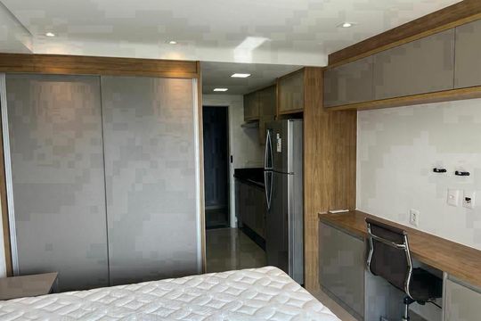 Apartamento para alugar com 1 quarto, 24m² em Santo Amaro, São Paulo