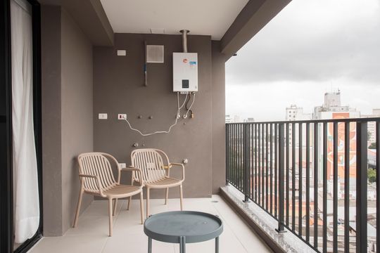 Varanda de apartamento à venda com 2 quartos, 50m² em Vila Mariana, São Paulo