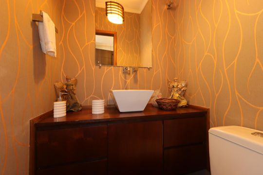 Lavabo de casa à venda com 3 quartos, 235m² em Vila Curuçá, Santo André