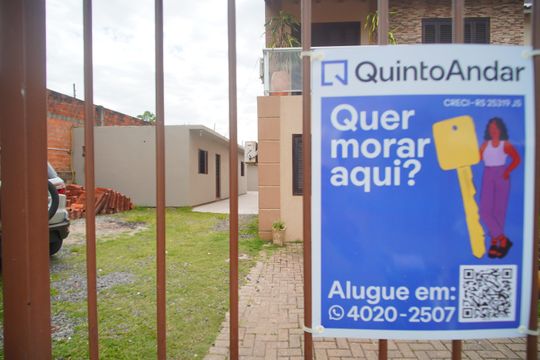 placa de kitnet/studio para alugar com 1 quarto, 26m² em Fazenda São Borja, São Leopoldo