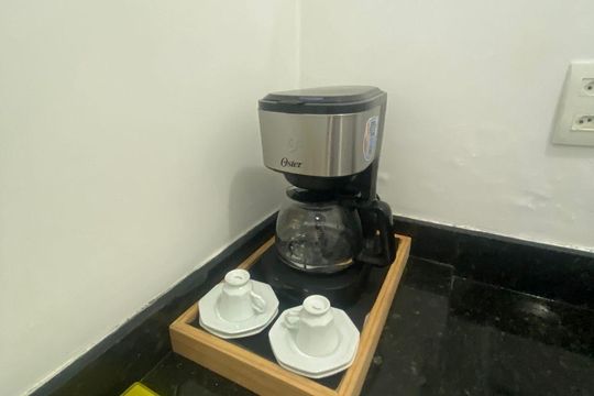 Cozinha  de kitnet/studio para alugar com 1 quarto, 28m² em Centro Histórico, Porto Alegre