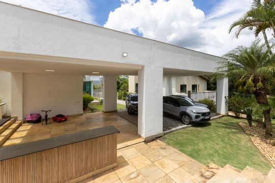Garagem de casa de condomínio à venda com 3 quartos, 348m² em Vila do Ouro, Nova Lima
