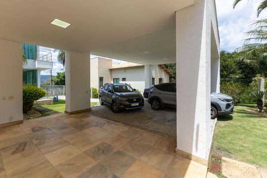 Garagem de casa de condomínio à venda com 3 quartos, 348m² em Vila do Ouro, Nova Lima