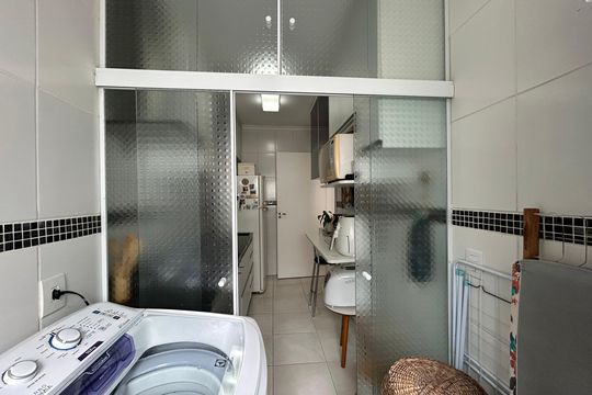 Área de Serviço de apartamento à venda com 2 quartos, 53m² em Vila Cruz das Almas, São Paulo