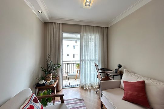 Sala de apartamento à venda com 2 quartos, 53m² em Vila Cruz das Almas, São Paulo