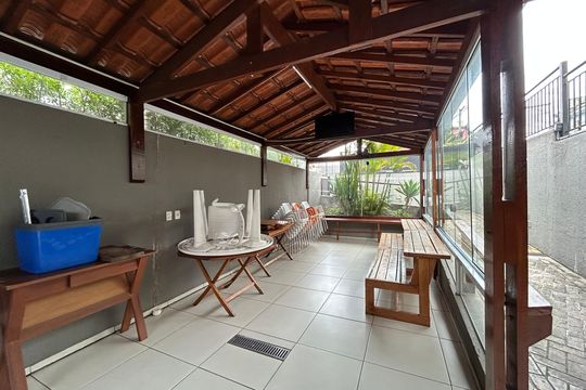 Área comum - Churrasqueira de apartamento à venda com 2 quartos, 53m² em Vila Cruz das Almas, São Paulo