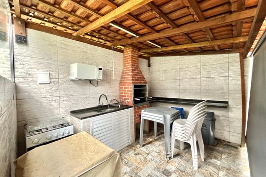 Área comum - Churrasqueira de apartamento à venda com 2 quartos, 61m² em Vila Santa Catarina, São Paulo