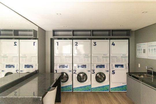 Lavanderia de kitnet/studio à venda com 1 quarto, 26m² em República, São Paulo