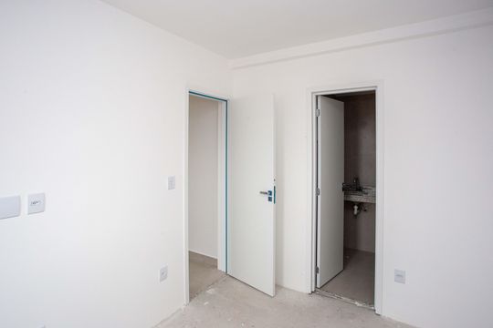 Quarto Suíte de apartamento à venda com 2 quartos, 53m² em Centro, Diadema
