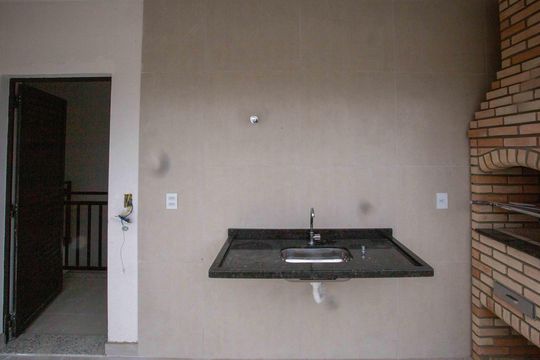 Área comum - Churrasqueira de apartamento à venda com 2 quartos, 44m² em Centro, Diadema