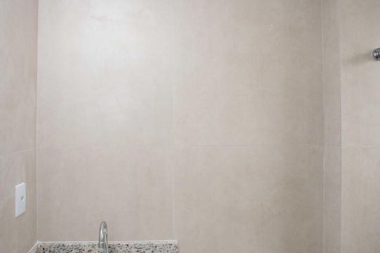 Banheiro da Suíte de apartamento à venda com 2 quartos, 45m² em Centro, Diadema