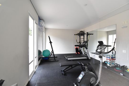 Área comum - Academia de apartamento para alugar com 2 quartos, 155m² em Bigorrilho, Curitiba