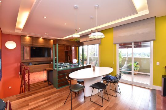 Sala de apartamento para alugar com 2 quartos, 155m² em Bigorrilho, Curitiba