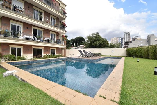 Área comum - Piscina de apartamento para alugar com 2 quartos, 155m² em Bigorrilho, Curitiba
