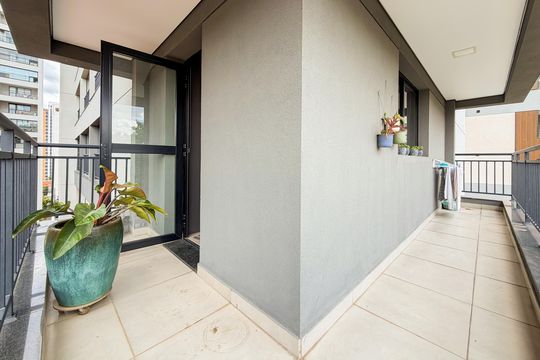 Varanda de kitnet/studio para alugar com 1 quarto, 42m² em Vila Mariana, São Paulo