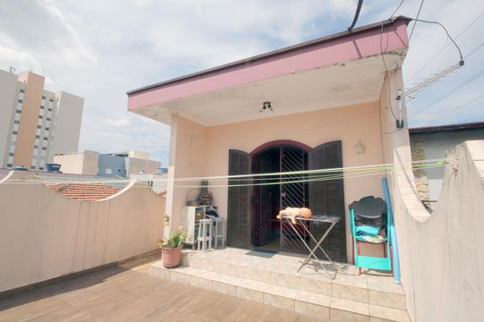 Varanda da Suite de casa à venda com 4 quartos, 180m² em Vila Humaita, Santo André