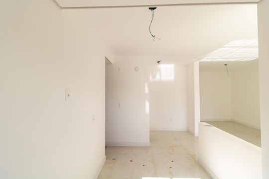 Cozinha de apartamento à venda com 3 quartos, 107m² em Nova Campinas, Campinas
