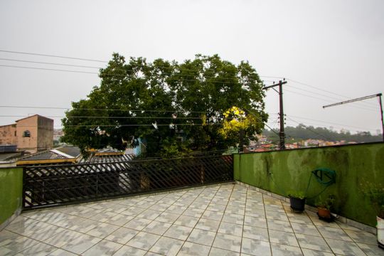 Varanda do quarto 1 de casa à venda com 2 quartos, 230m² em Jardim Alvorada, Santo André