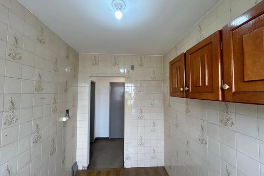 Cozinha de apartamento para alugar com 1 quarto, 35m² em Rondônia, Novo Hamburgo