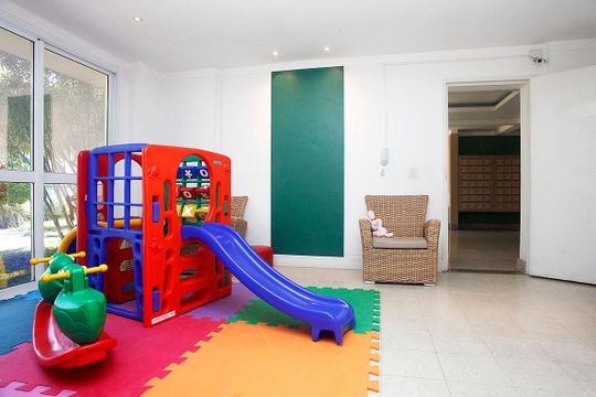 Área Comum - Brinquedoteca de apartamento à venda com 2 quartos, 82m² em Independência, Porto Alegre