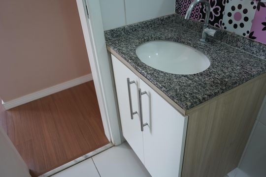 Banheiro de apartamento à venda com 2 quartos, 45m² em Belenzinho, São Paulo