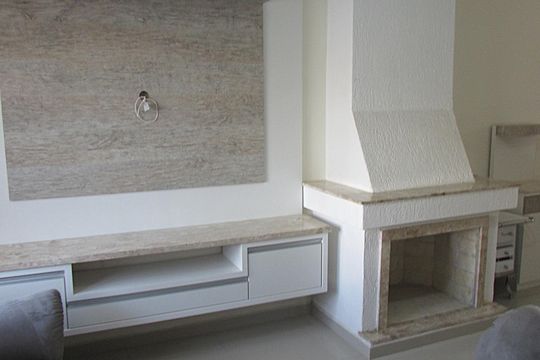 Sala de casa à venda com 2 quartos, 122m² em Guarujá, Porto Alegre