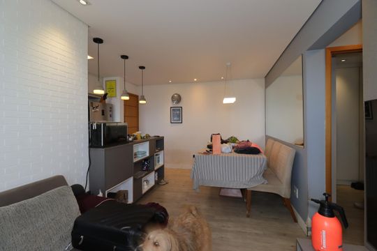 Sala de apartamento à venda com 2 quartos, 52m² em Utinga, Santo André