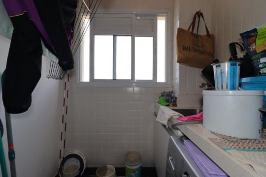 Área de Serviço de apartamento à venda com 2 quartos, 52m² em Utinga, Santo André