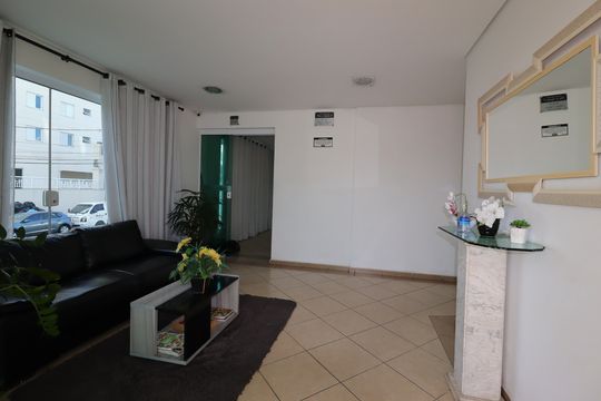 Área Comum - Hall de apartamento à venda com 2 quartos, 52m² em Utinga, Santo André