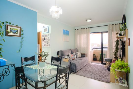 Sala de apartamento à venda com 3 quartos, 65m² em Vila Esperança, São Paulo