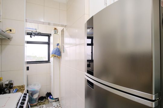 Cozinha de apartamento à venda com 3 quartos, 65m² em Vila Esperança, São Paulo