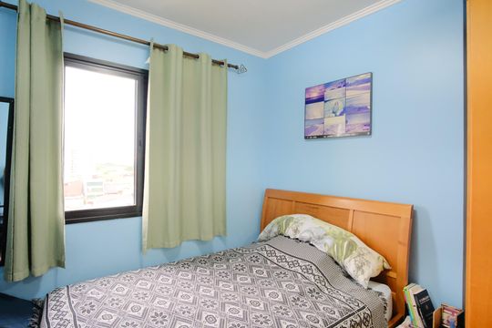 Suíte de apartamento à venda com 3 quartos, 65m² em Vila Esperança, São Paulo