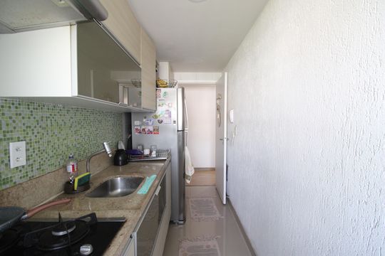 Cozinha de apartamento para alugar com 3 quartos, 74m² em Pechincha, Rio de Janeiro