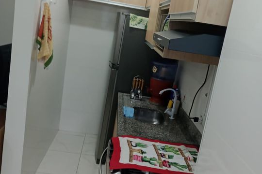 Cozinha de apartamento à venda com 2 quartos, 44m² em Jardim Pedro José Nunes, São Paulo