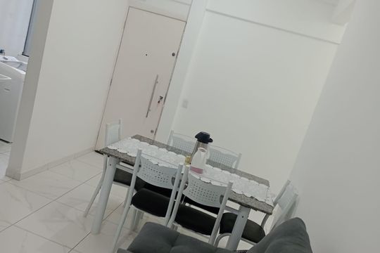 Cozinha de apartamento à venda com 2 quartos, 44m² em Jardim Pedro José Nunes, São Paulo