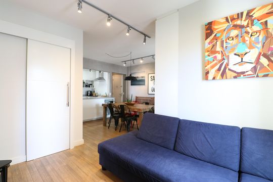 Sala de apartamento à venda com 2 quartos, 70m² em Água Branca, São Paulo